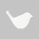 Ceramic Bisque Small Bird Silhouette Ceramic Bisque Small Bird Silhouette